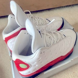 10.5 Air Jordan 13 Retro White/Red